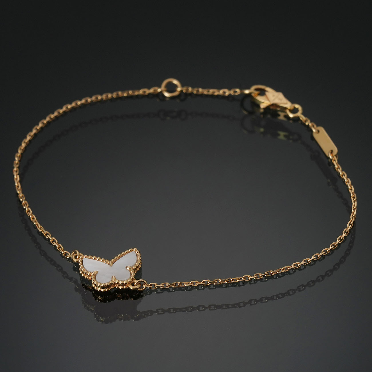 VAN CLEEF & ARPELS(USED)반클리프 스위트 알함브라 버터플라이 브레이슬릿